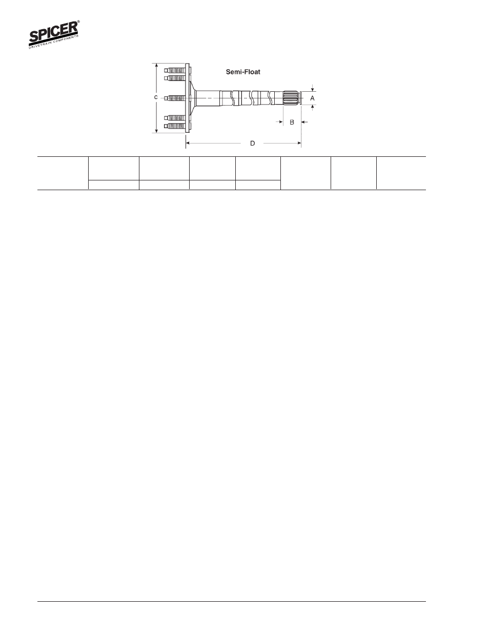 Rear axle shafts | Spicer Axle General Information User Manual | Page 98 / 102