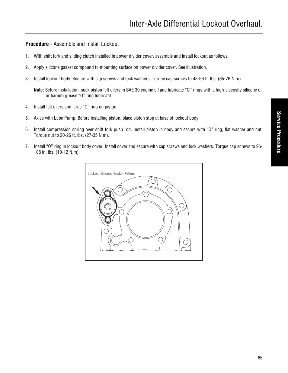 Inter-axle differential lockout overhaul | Spicer Single Drive Axles Service Manual: 34DS, 34RS, 38DS, 38RS, DS340, RS340, DS380, RS380, DS400, RS400, DS3 User Manual | Page 69 / 98