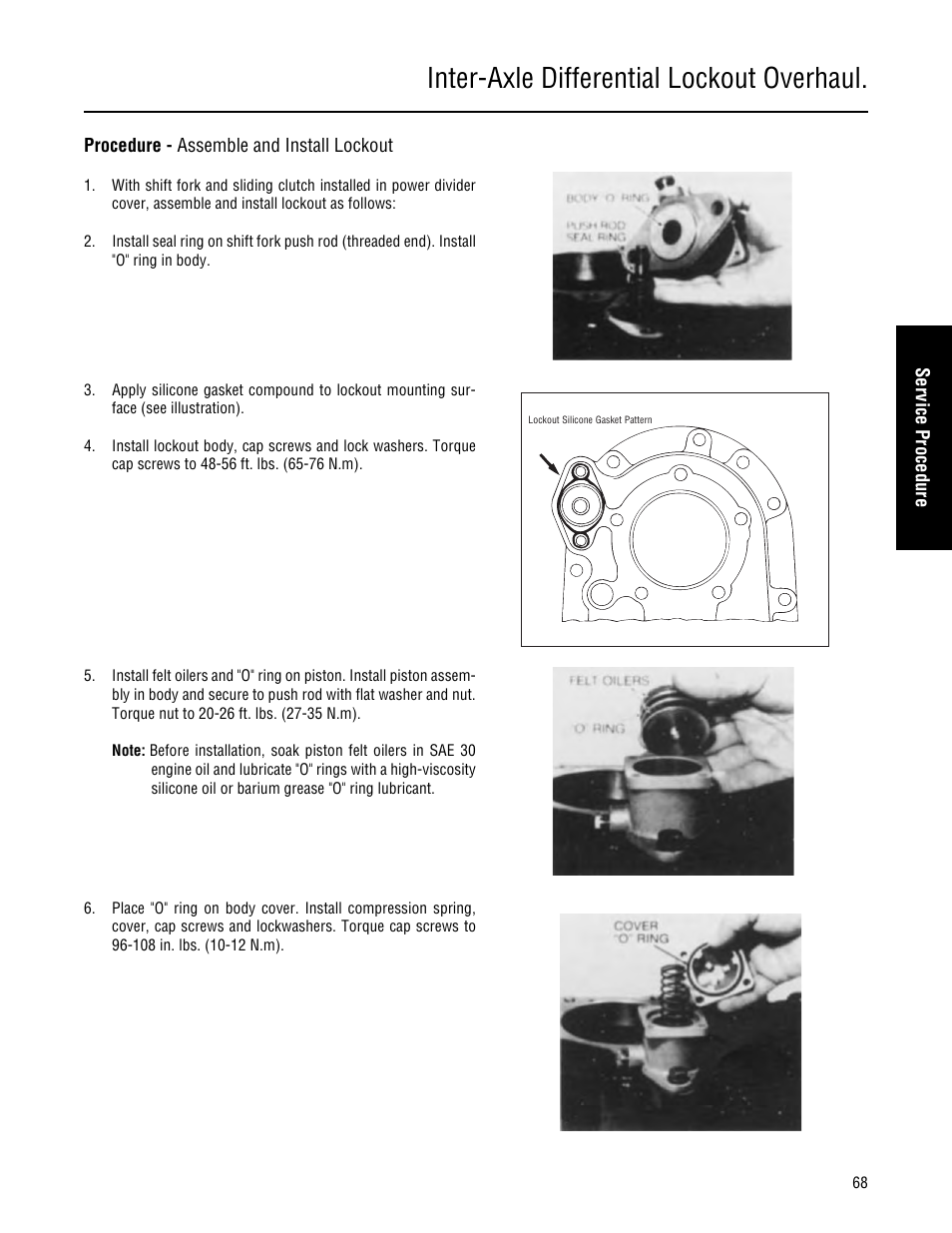 Inter-axle differential lockout overhaul | Spicer Single Drive Axles Service Manual: 34DS, 34RS, 38DS, 38RS, DS340, RS340, DS380, RS380, DS400, RS400, DS3 User Manual | Page 71 / 98