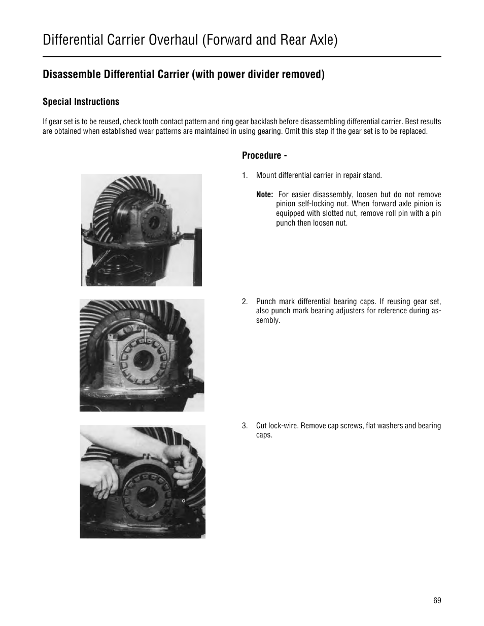 Spicer Single Drive Axles Service Manual: 34DS, 34RS, 38DS, 38RS, DS340, RS340, DS380, RS380, DS400, RS400, DS3 User Manual | Page 72 / 98