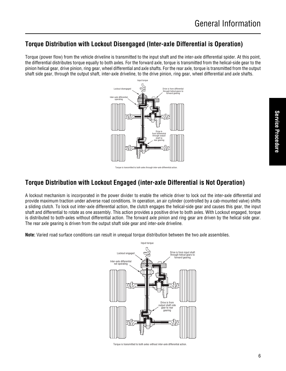 General information, Ser vice procedure | Spicer Single Drive Axles Service Manual: 34DS, 34RS, 38DS, 38RS, DS340, RS340, DS380, RS380, DS400, RS400, DS3 User Manual | Page 9 / 98