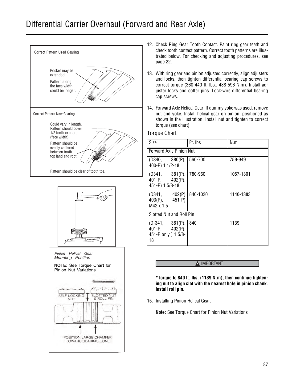 Spicer Single Drive Axles Service Manual: 34DS, 34RS, 38DS, 38RS, DS340, RS340, DS380, RS380, DS400, RS400, DS3 User Manual | Page 90 / 98