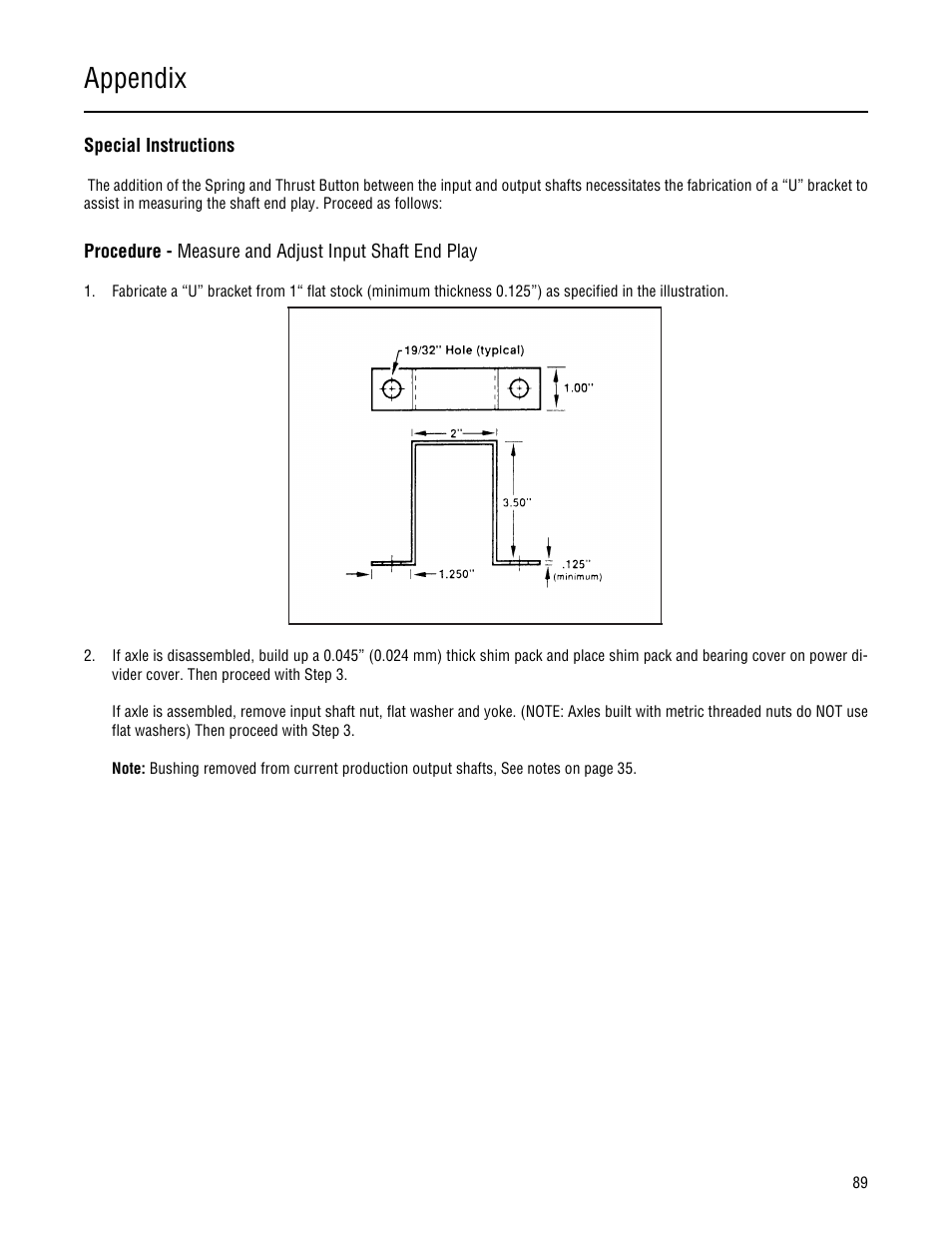 Appendix | Spicer Single Drive Axles Service Manual: 34DS, 34RS, 38DS, 38RS, DS340, RS340, DS380, RS380, DS400, RS400, DS3 User Manual | Page 92 / 98