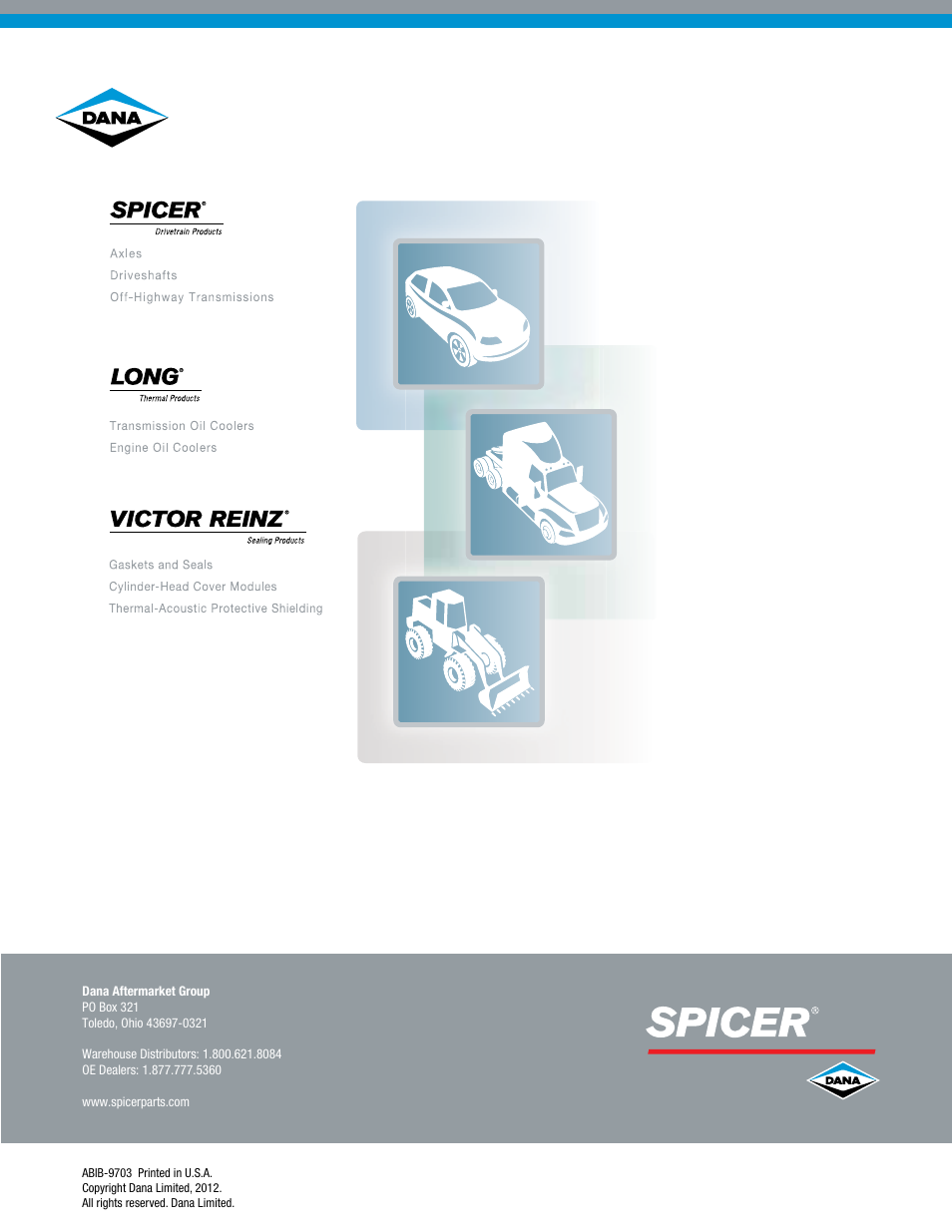 Spicer Use of Axilock Wheel Bearing Lock Nut System on all Spicer Drive Axles User Manual | Page 5 / 5
