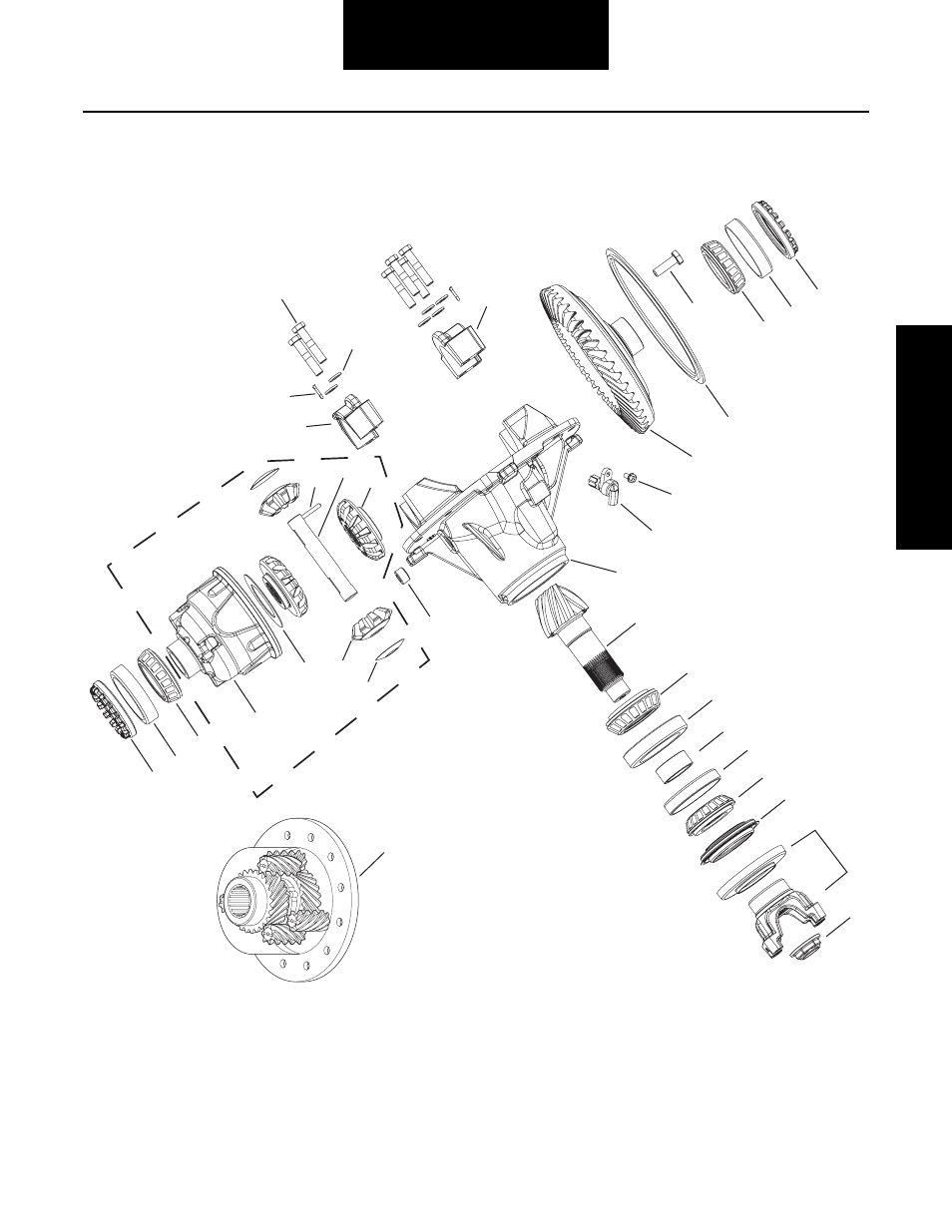 S110 carrier assembly, Carrier assembly carrier as sembly | Spicer Single Drive Axles Service Manual: S110 and S130 User Manual | Page 12 / 54