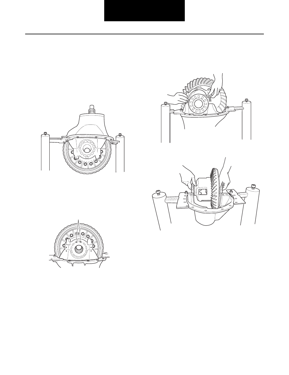 Remove wheel differential | Spicer Single Drive Axles Service Manual: S110 and S130 User Manual | Page 17 / 54