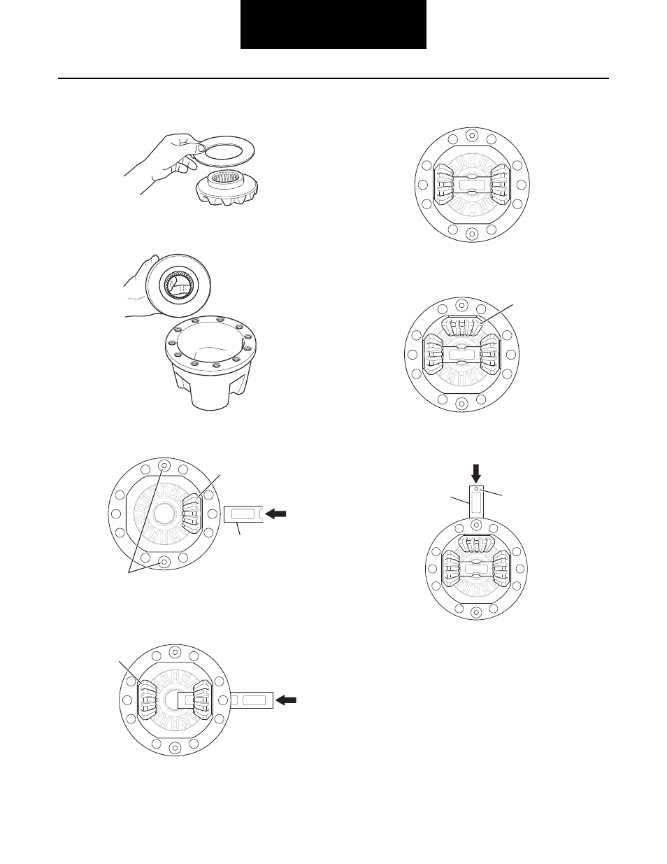 Wheel differential assembly | Spicer Single Drive Axles Service Manual: S110 and S130 User Manual | Page 31 / 54