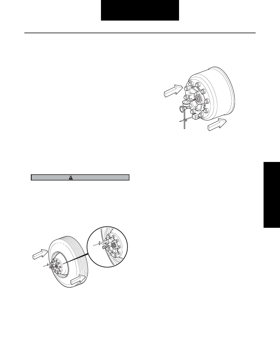 Wheel end, Verify wheel end-play procedure, Adjust end-play with tire and wheel as sembly | Adjust end-play with wheel hub, Readjust wheel end-play procedure, Wheel end verify wheel end-play procedure | Spicer Single Drive Axles Service Manual: S110 and S130 User Manual | Page 44 / 54