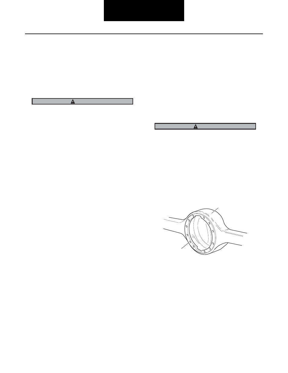 Inspection, Inspect axle housing, Inspection inspect axle housing | Spicer Single Drive Axles Service Manual: S110 and S130 User Manual | Page 9 / 54