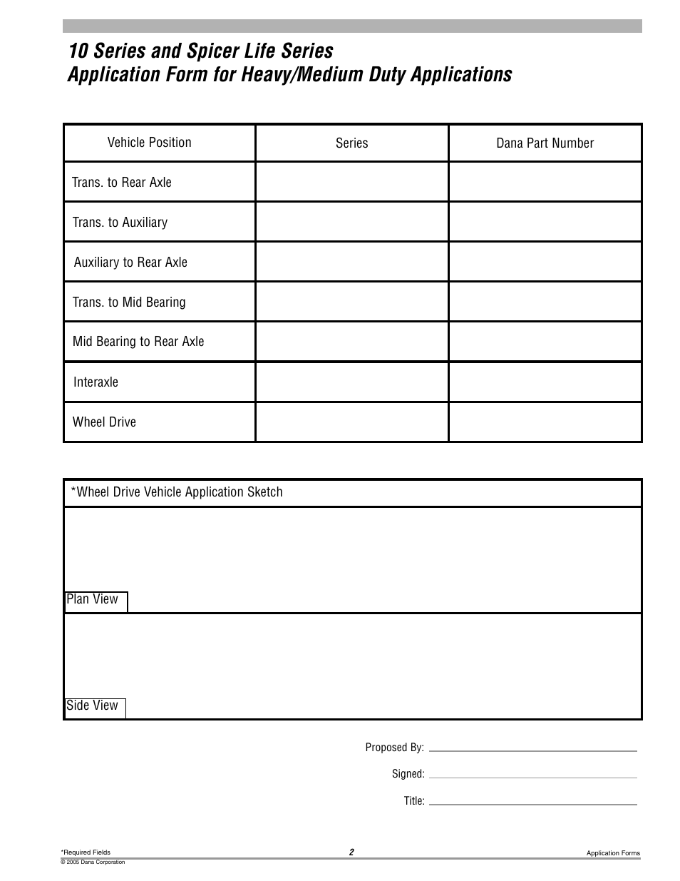 Series & spl-back | Spicer Universal Joint Kits User Manual | Page 7 / 9