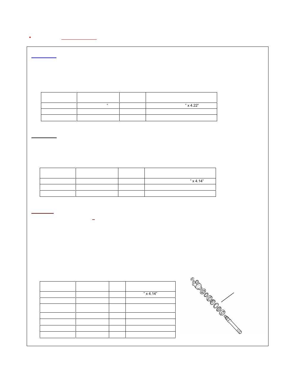 Chart-n, Chart-o, Chart-i | Page 2 of 5 | Spicer HAXL-TEC-11.1 User Manual | Page 2 / 5