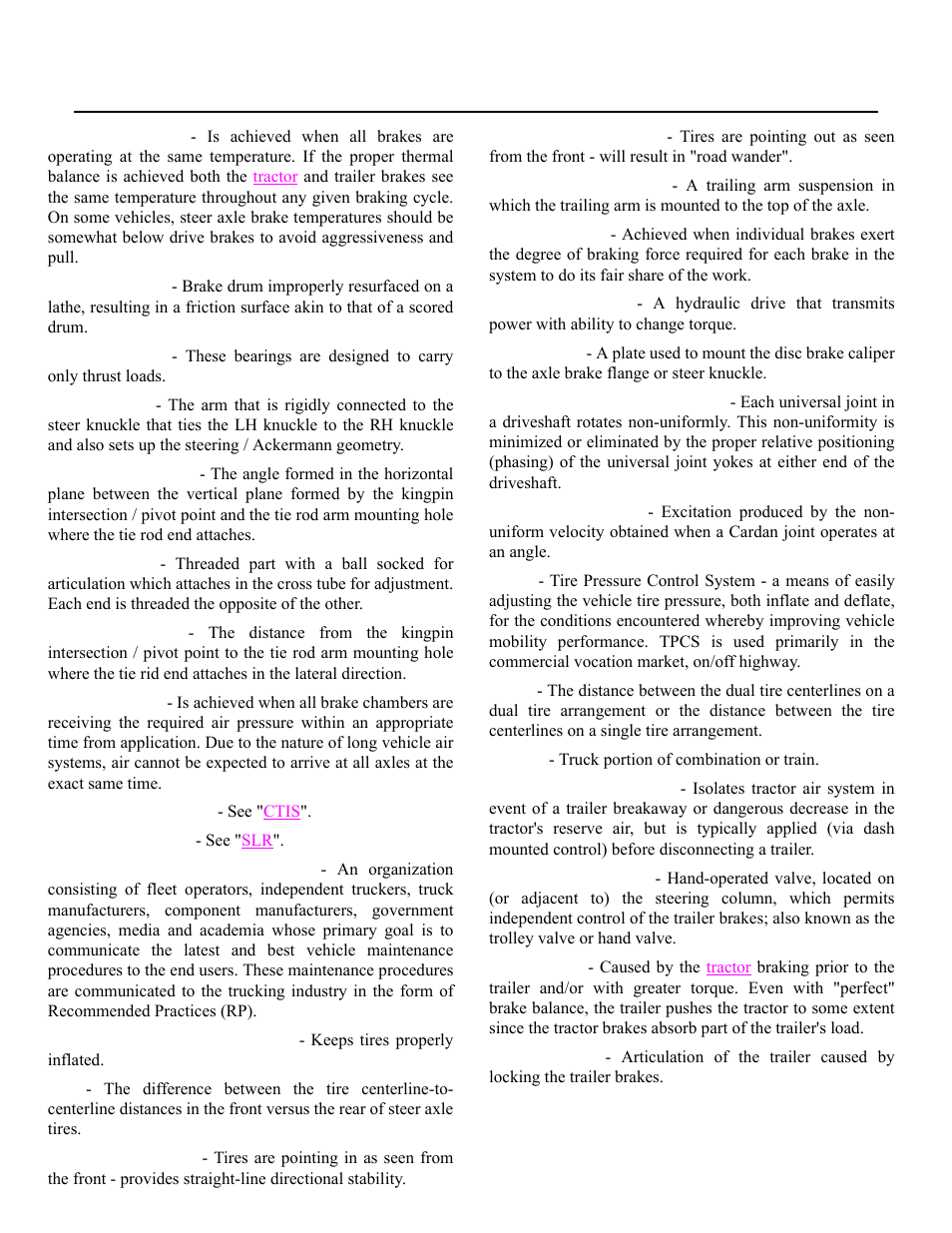Glossary, Torsional driveline acceleration, Tractor | Track width, Tractors, Outset single tires or, Housing dimensions (standard track width), 74 in. maximum track width, 78 in maximum track width, 78 in. maximum track width | Spicer Drive Axles Application Guidelines User Manual | Page 104 / 113