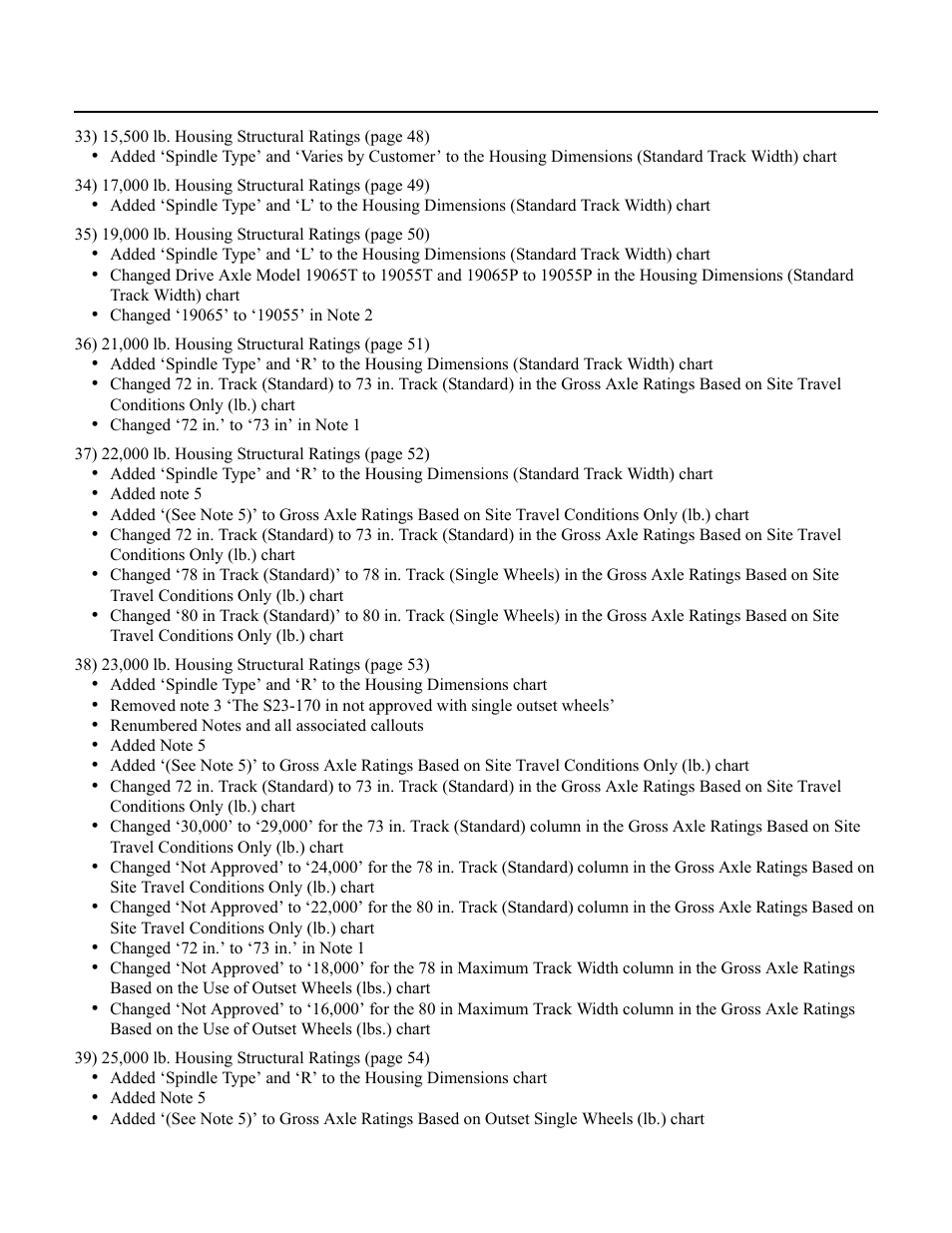 Revisions (cont’d), Revisions, Cont’d) | Spicer Drive Axles Application Guidelines User Manual | Page 110 / 113