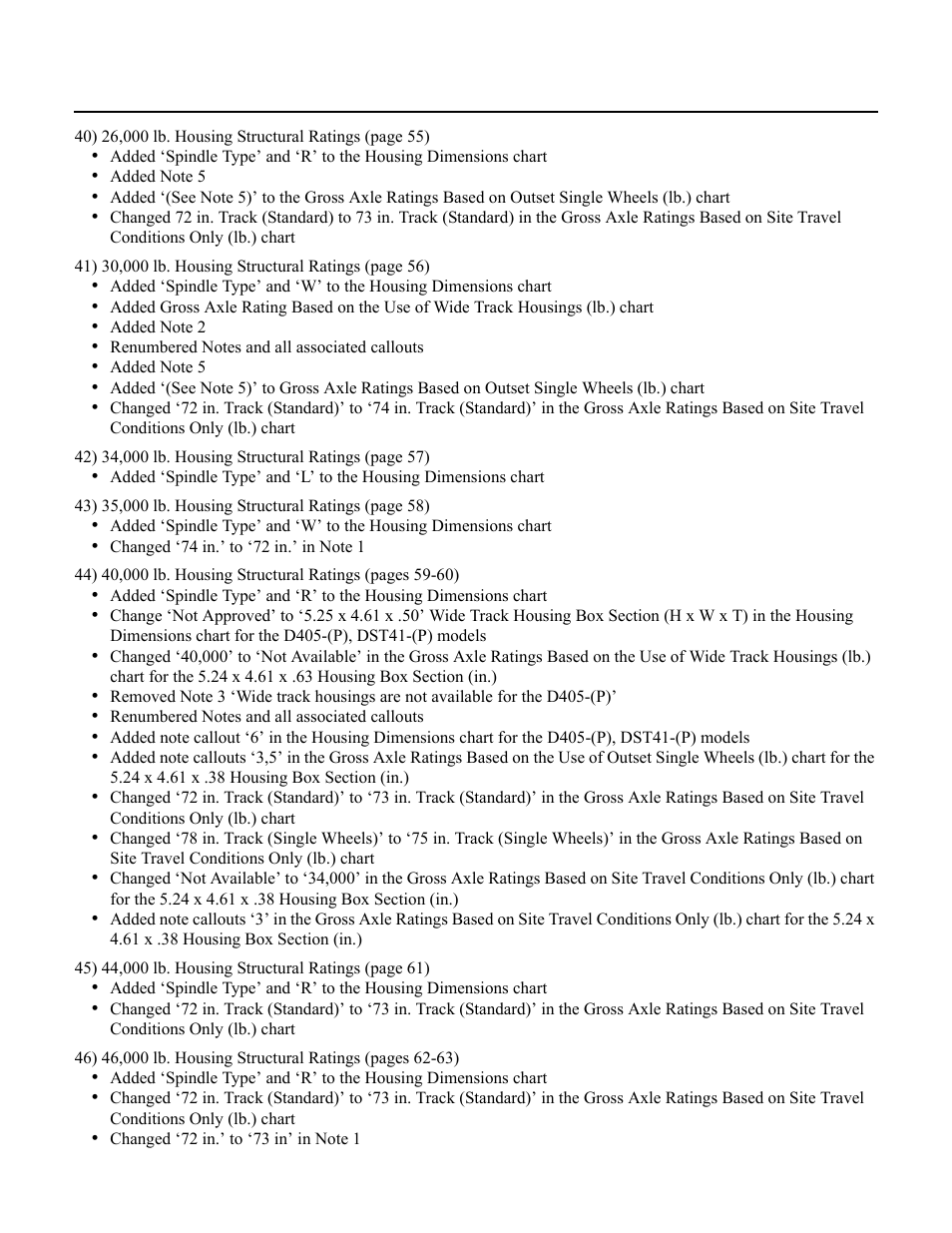 Revisions (cont’d), Revisions, Cont’d) | Spicer Drive Axles Application Guidelines User Manual | Page 111 / 113