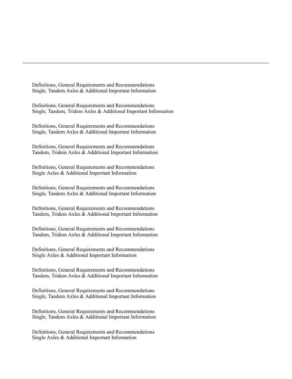 Spicer Drive Axles Application Guidelines User Manual | Page 2 / 113