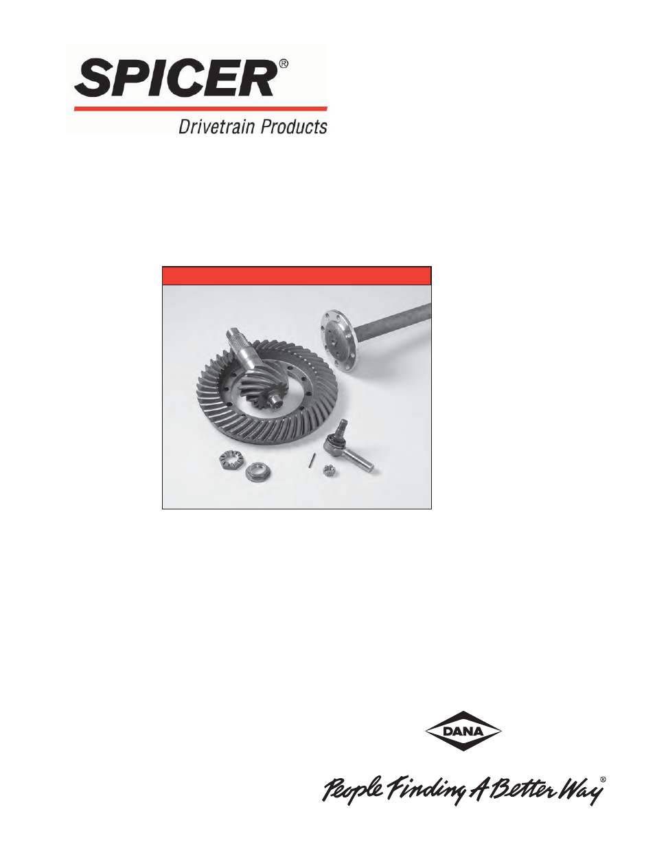 Spicer HEAVY AXLE COMPONENTS User Manual | 46 pages