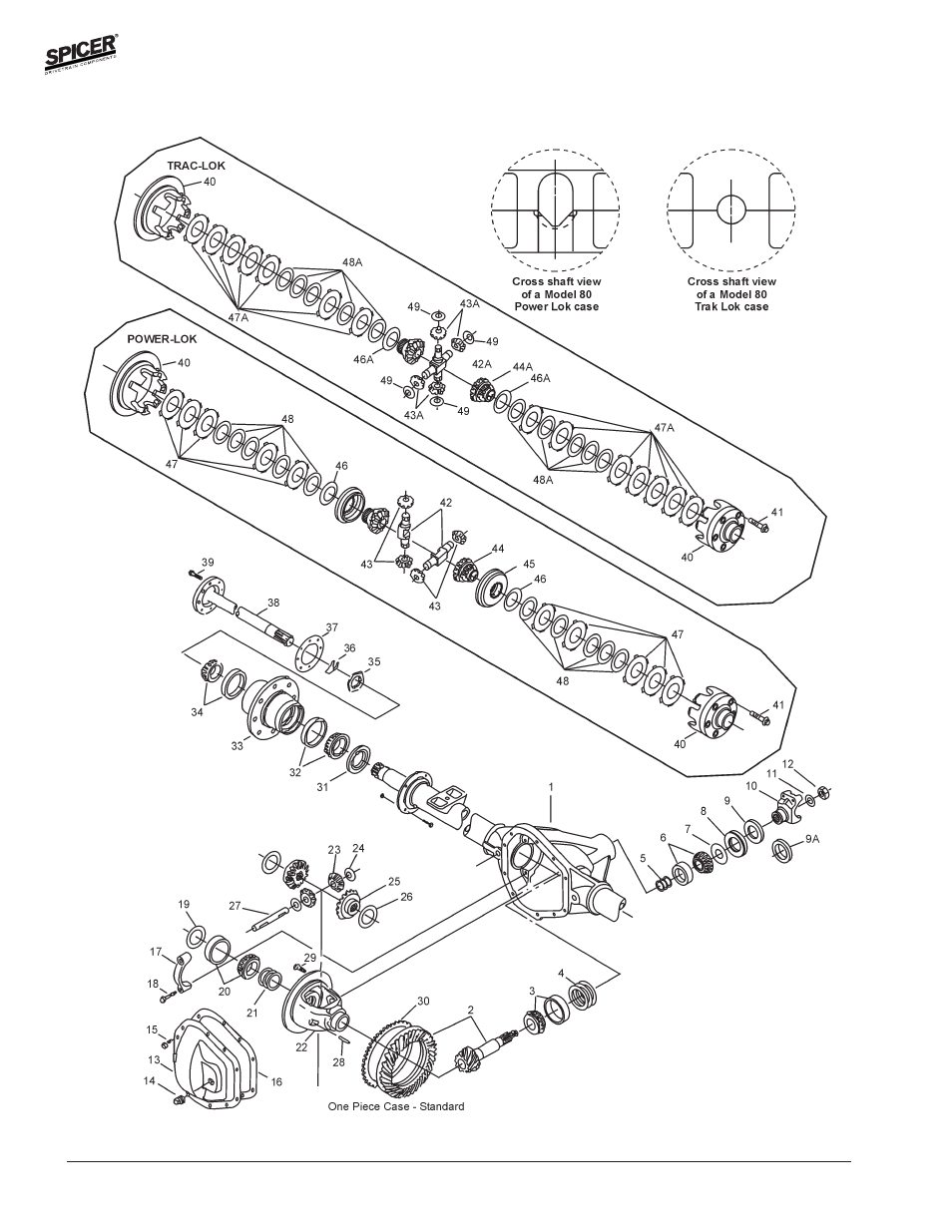 Spicer FRONT AND REAR LIGHT AXLE PARTS, KITS AND APPLICATIONS User Manual | Page 102 / 379
