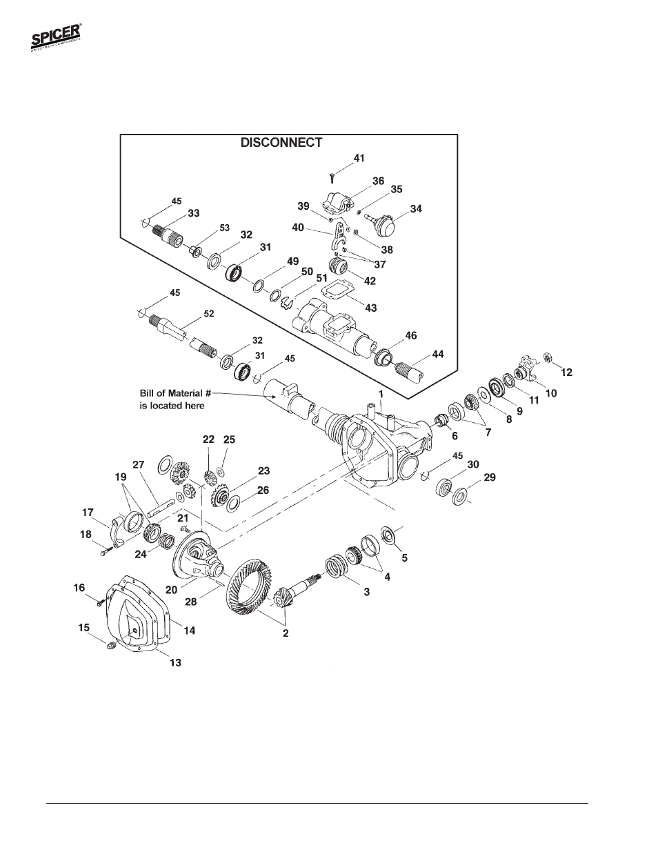 Spicer FRONT AND REAR LIGHT AXLE PARTS, KITS AND APPLICATIONS User Manual | Page 148 / 379