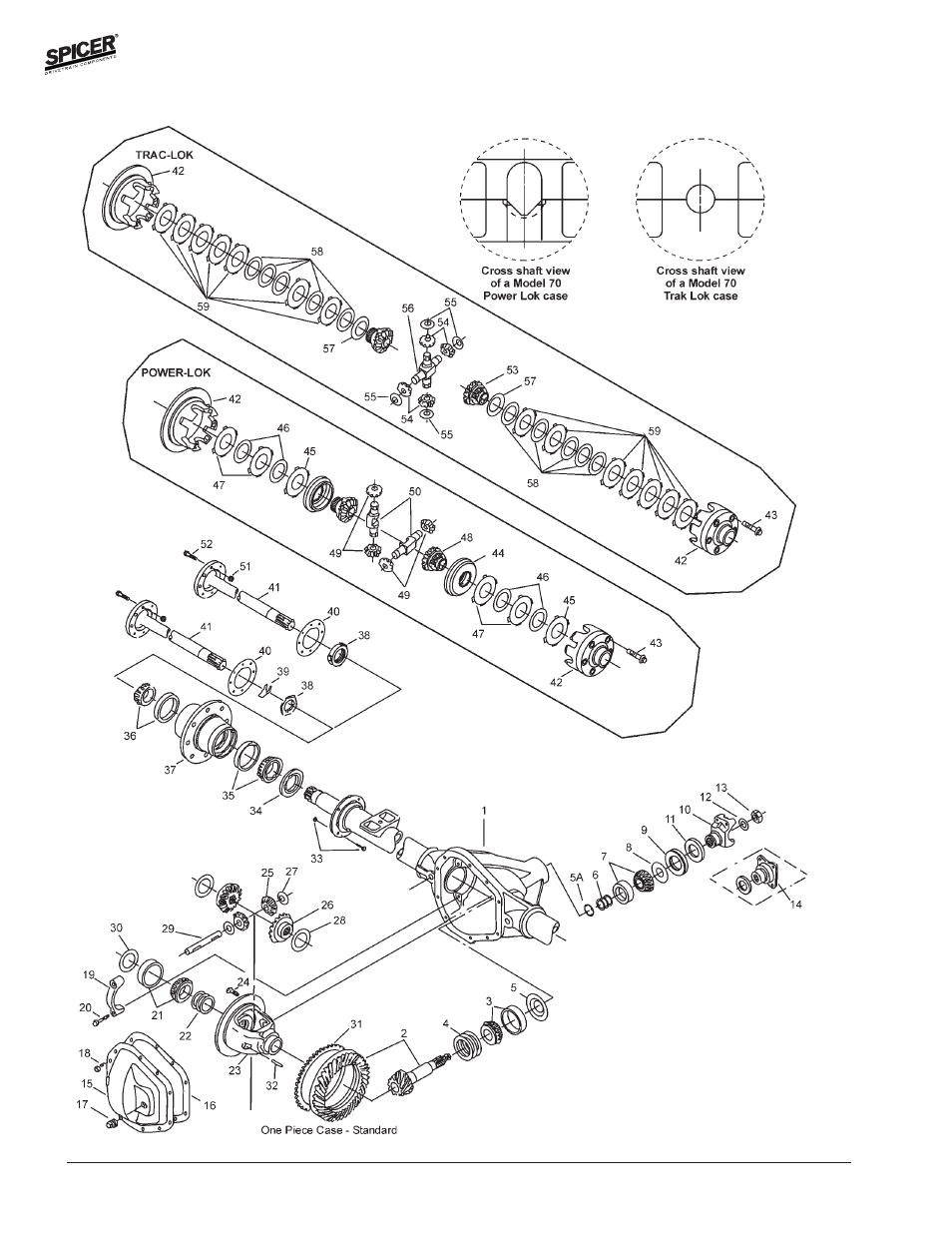 Spicer FRONT AND REAR LIGHT AXLE PARTS, KITS AND APPLICATIONS User Manual | Page 200 / 379