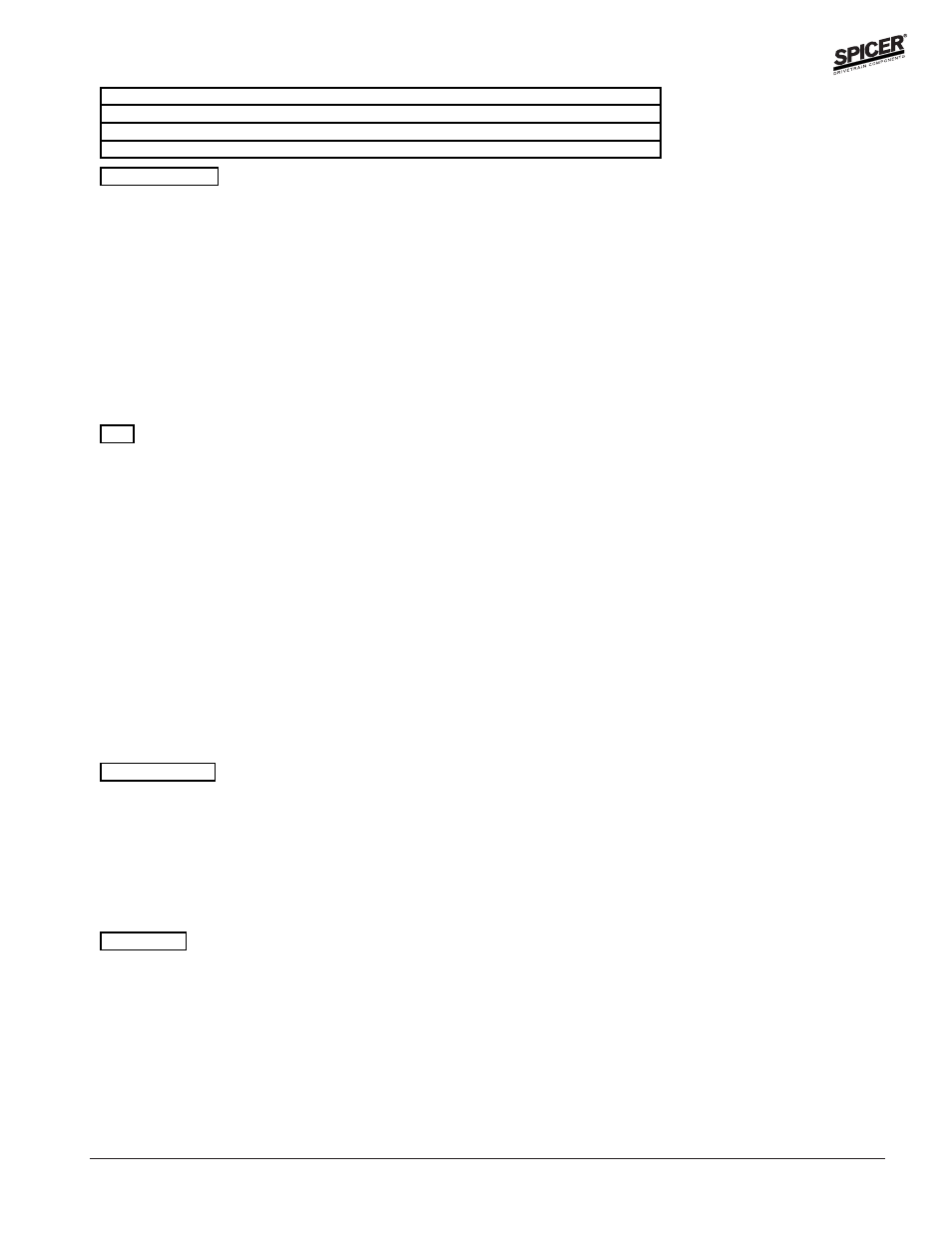 Spicer FRONT AND REAR LIGHT AXLE PARTS, KITS AND APPLICATIONS User Manual | Page 3 / 379