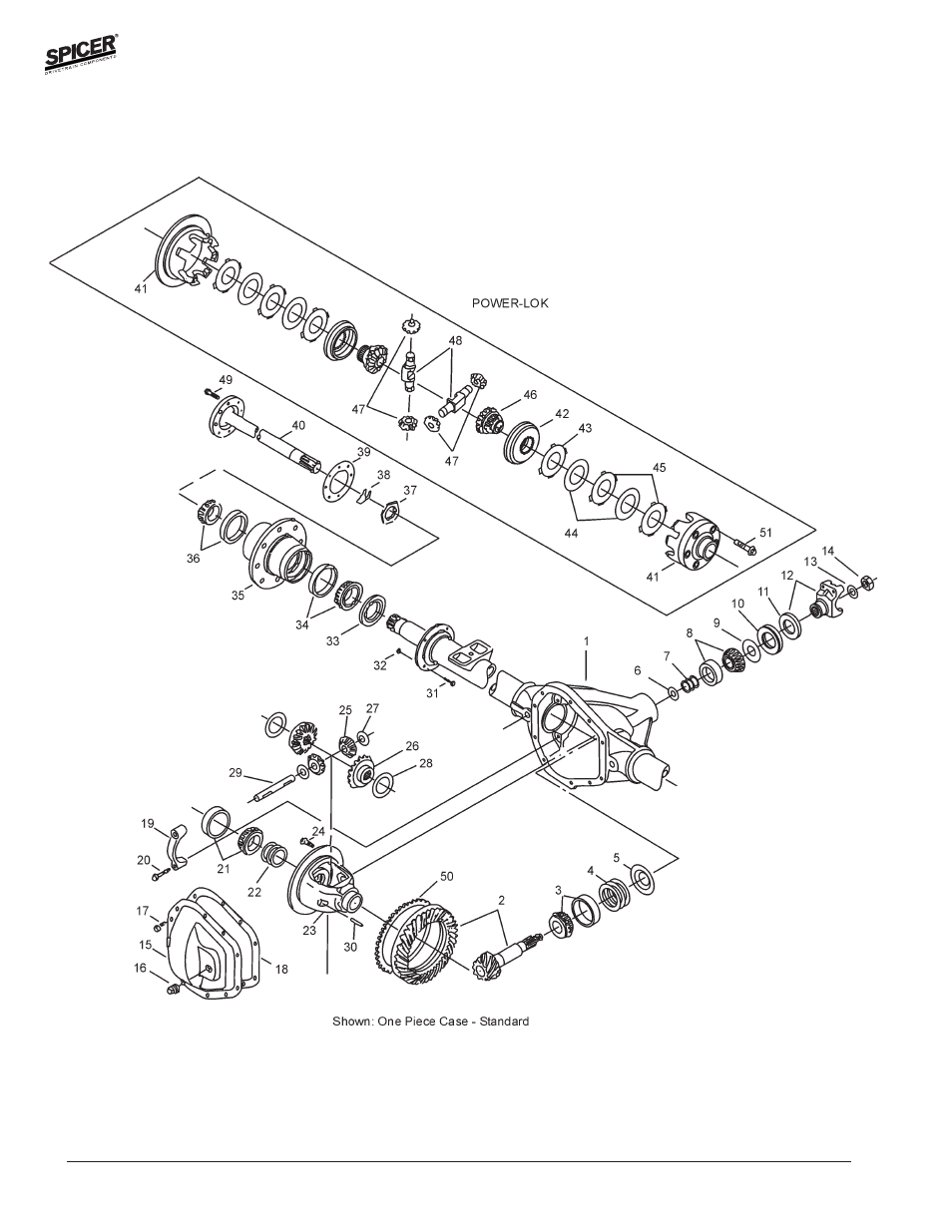 Spicer FRONT AND REAR LIGHT AXLE PARTS, KITS AND APPLICATIONS User Manual | Page 86 / 379