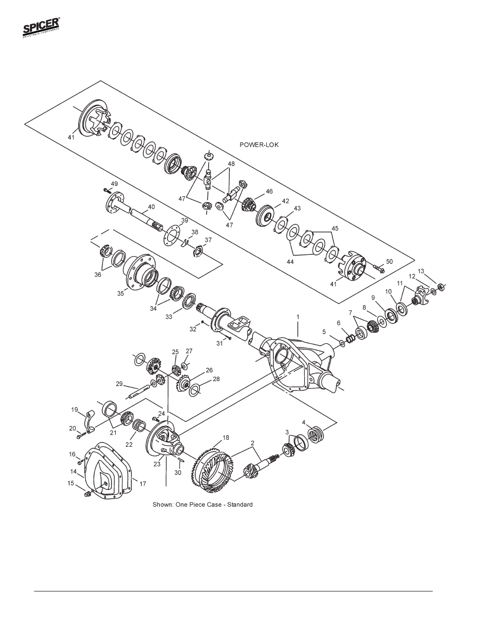 Spicer FRONT AND REAR LIGHT AXLE PARTS, KITS AND APPLICATIONS User Manual | Page 96 / 379