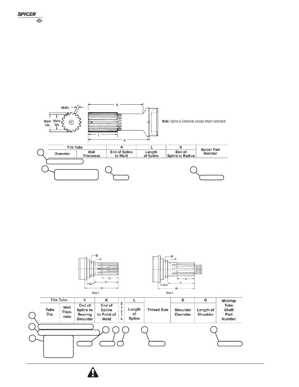 How to use this catalog | Spicer Driveline Components Catalog - Tube Shafts User Manual | Page 2 / 28