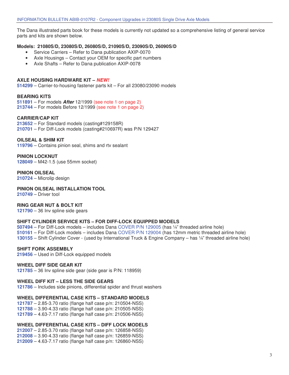 Spicer 23080S User Manual | Page 3 / 4