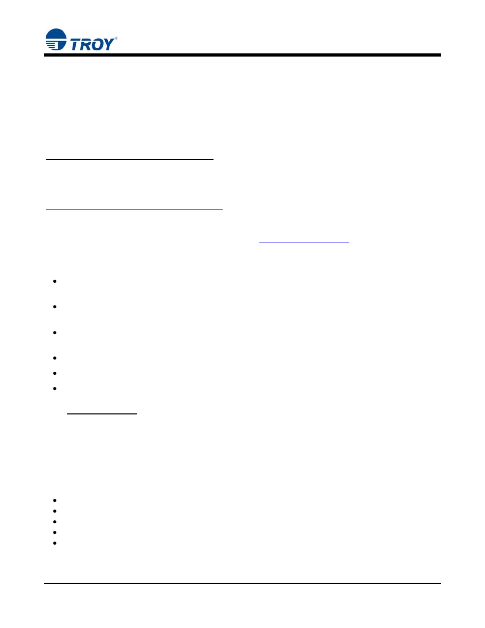 Quick-start guide, Page 11 of 11, Obtaining technical assistance | Troy product return policy and procedure, Reference material | TROY Group MICR_IRD 3015 Security Printing Solutions Quick-Start Guide User Manual | Page 11 / 11