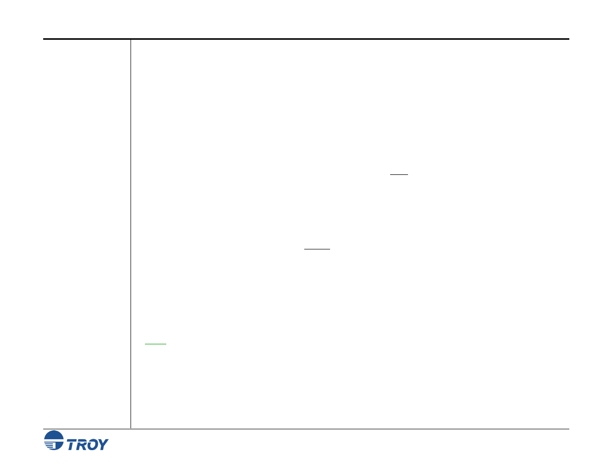 User-selectable printer features, Printer type and micr mode | TROY Group MICR_IRD 9050 Security Printing Solutions User’s Guide User Manual | Page 24 / 160