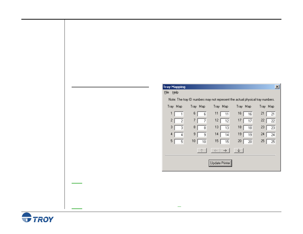 Re-mapping printer paper trays | TROY Group MICR_IRD 9050 Security Printing Solutions User’s Guide User Manual | Page 59 / 160