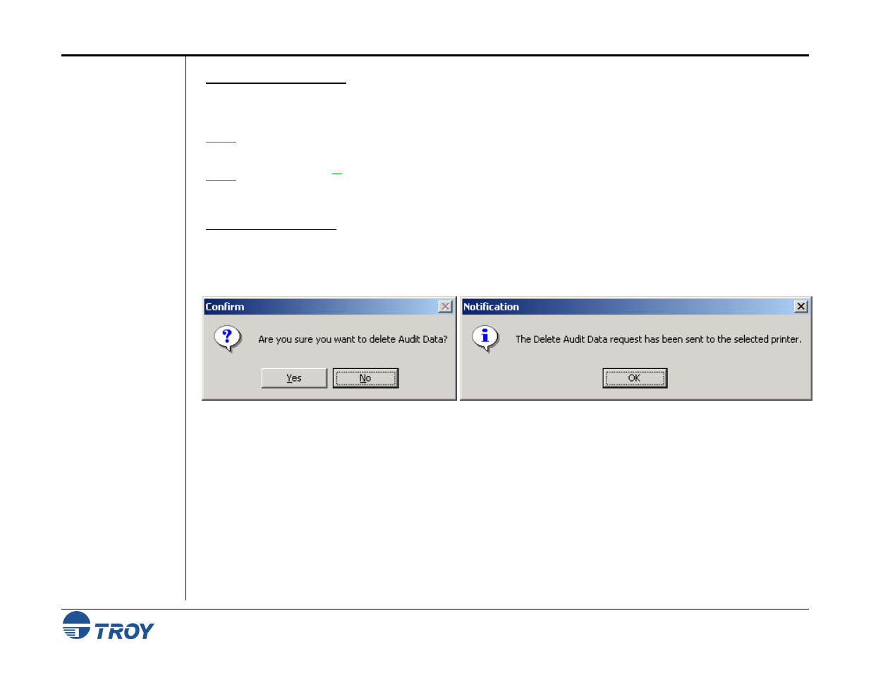 TROY Group MICR_IRD 9050 Security Printing Solutions User’s Guide User Manual | Page 73 / 160