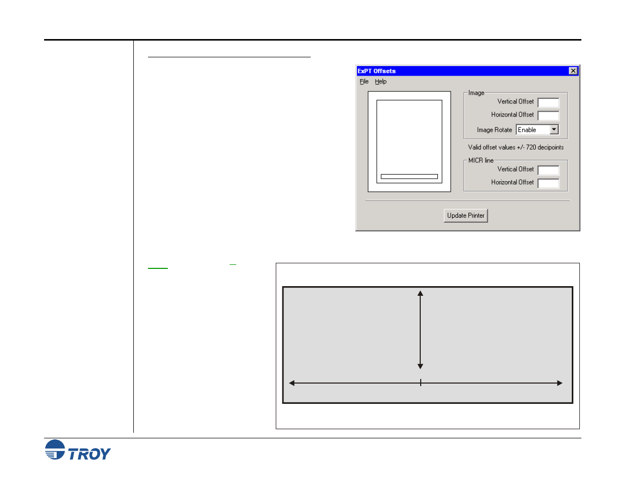 TROY Group MICR_IRD 9050 Security Printing Solutions User’s Guide User Manual | Page 75 / 160