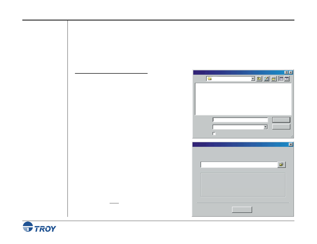 Updating the printer firmware | TROY Group MICR_IRD 9050 Security Printing Solutions User’s Guide User Manual | Page 80 / 160