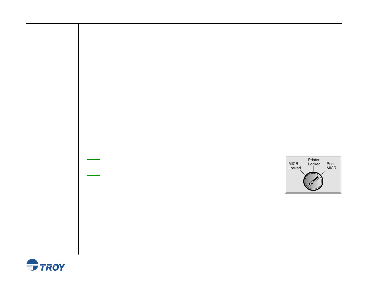 Verifying micr print quality | TROY Group MICR_IRD 9050 Security Printing Solutions User’s Guide User Manual | Page 81 / 160