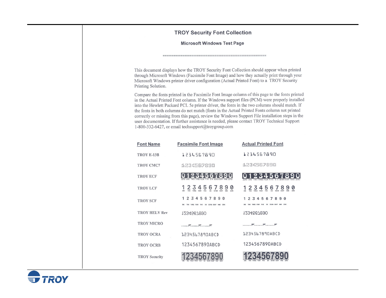 TROY Group MICR_IRD 9050 Security Printing Solutions User’s Guide User Manual | Page 84 / 160