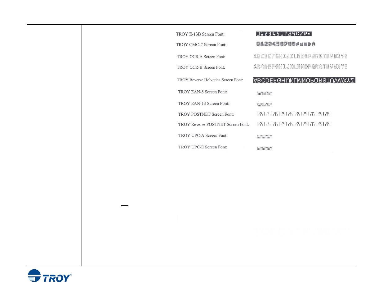 TROY Group Hewlett-Packard LaserJet 2055 Font DIMM Kit User’s Guide User Manual | Page 9 / 40