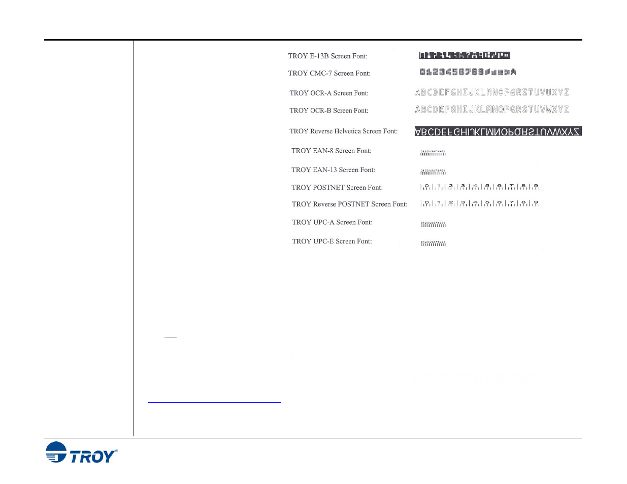 TROY Group Hewlett-Packard LaserJet 401 series Font Card Kit User’s Guide User Manual | Page 9 / 35