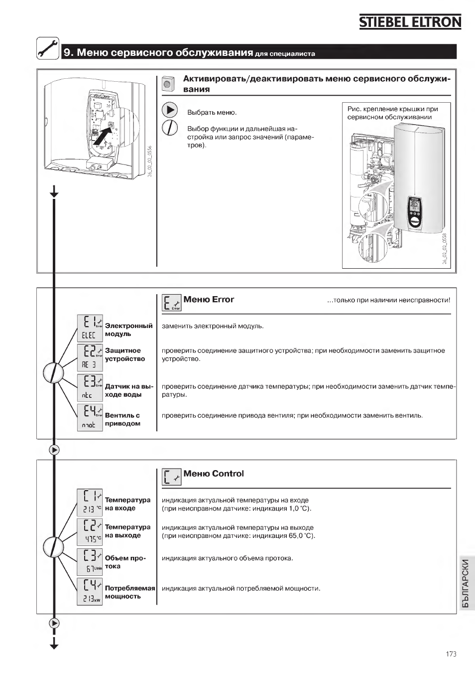 5т1еве1еегвом | STIEBEL ELTRON DHE 18 SLI 25 A User Manual | Page 173 / 176
