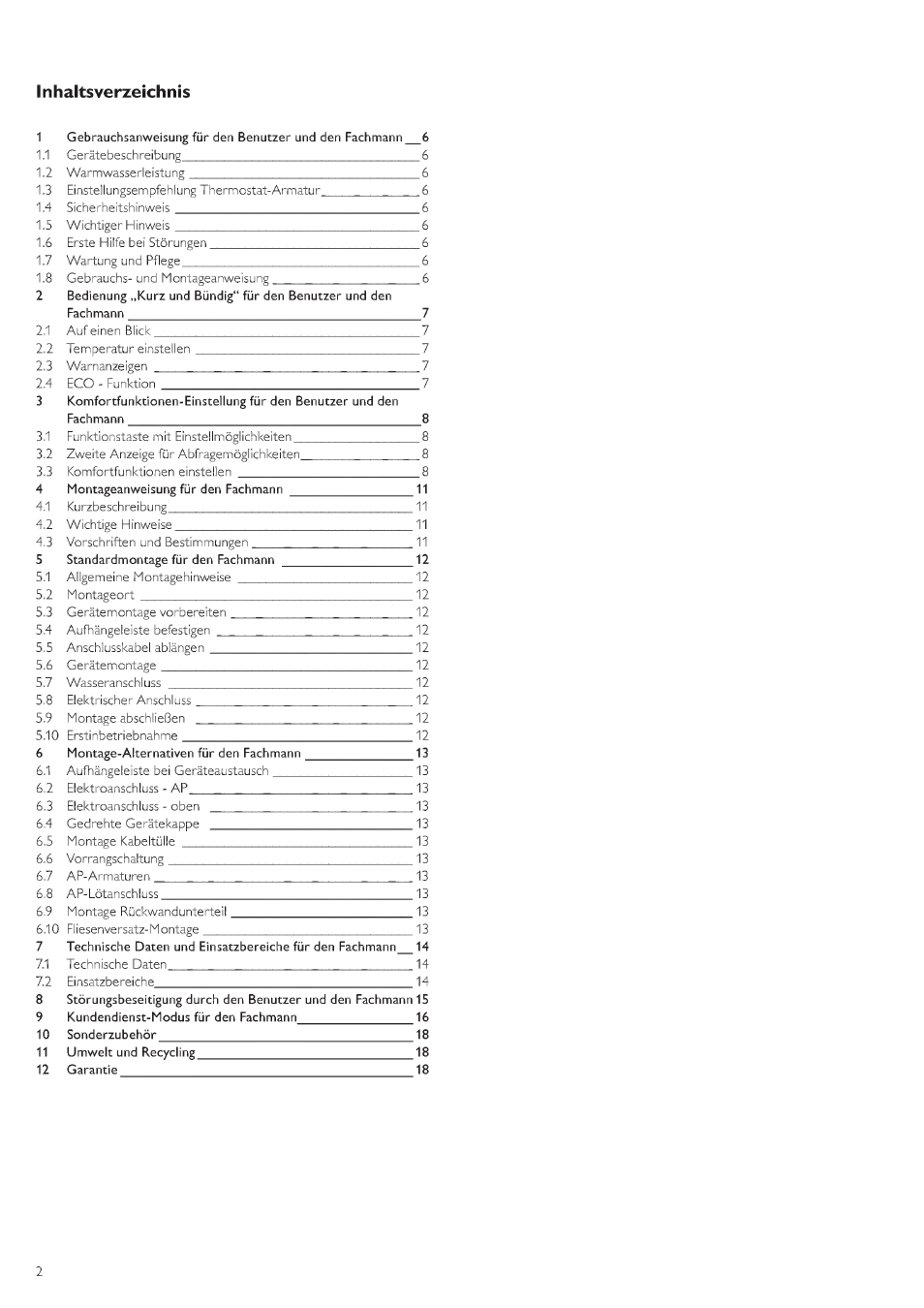STIEBEL ELTRON DHE 18 SLI 25 A User Manual | Page 2 / 176