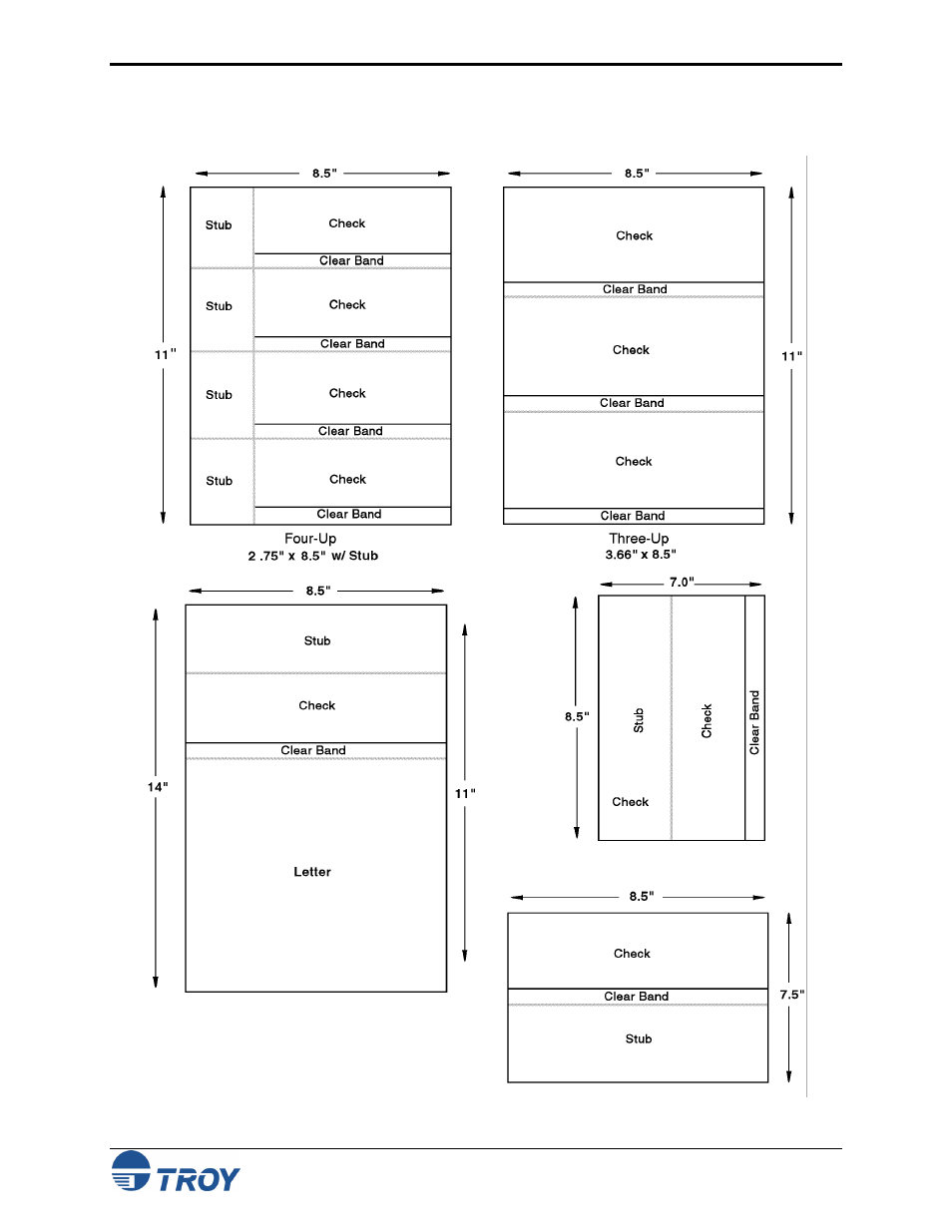 Check layout | TROY Group MICR Basics Handbook User Manual | Page 12 / 21