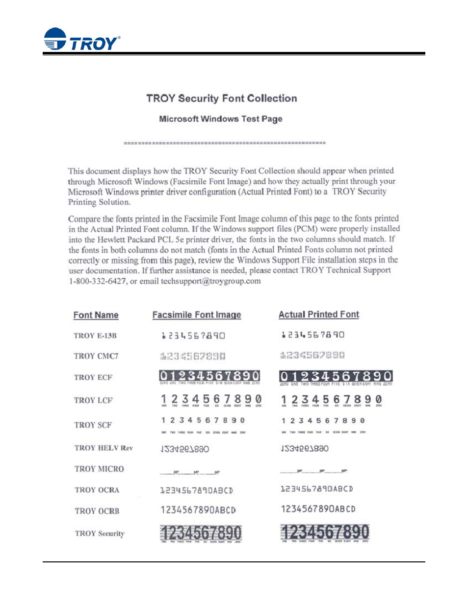 Quick-start guide, Page 11 of 13 | TROY Group MICR_IRD M600 series Security Printing Solutions Quick-Start Guide User Manual | Page 11 / 13
