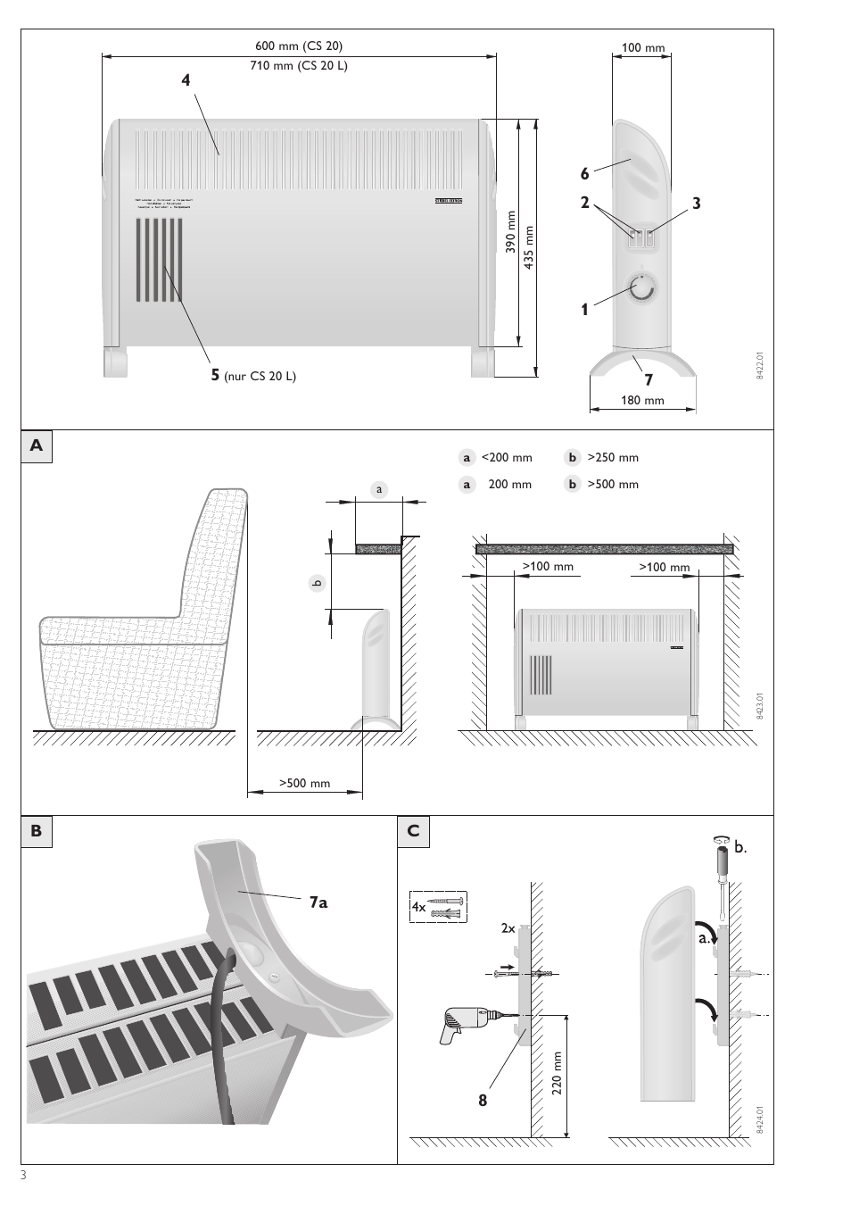 87a a b c | STIEBEL ELTRON CS 20 L User Manual | Page 3 / 20