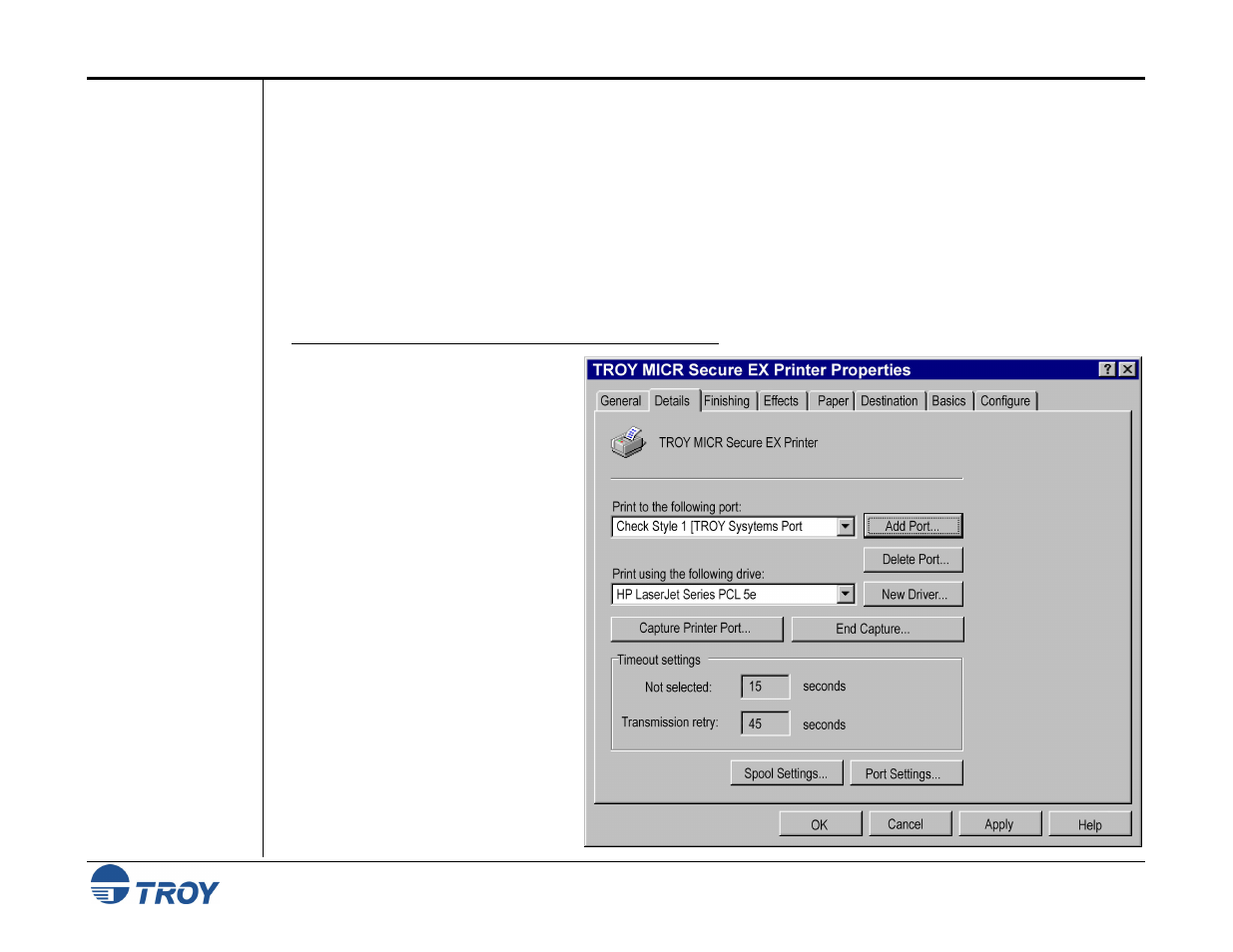 Installing the troy port monitor, Accessing the troy port monitor | TROY Group MICR_IRD 4300 Security Printing Solutions User’s Guide User Manual | Page 104 / 164