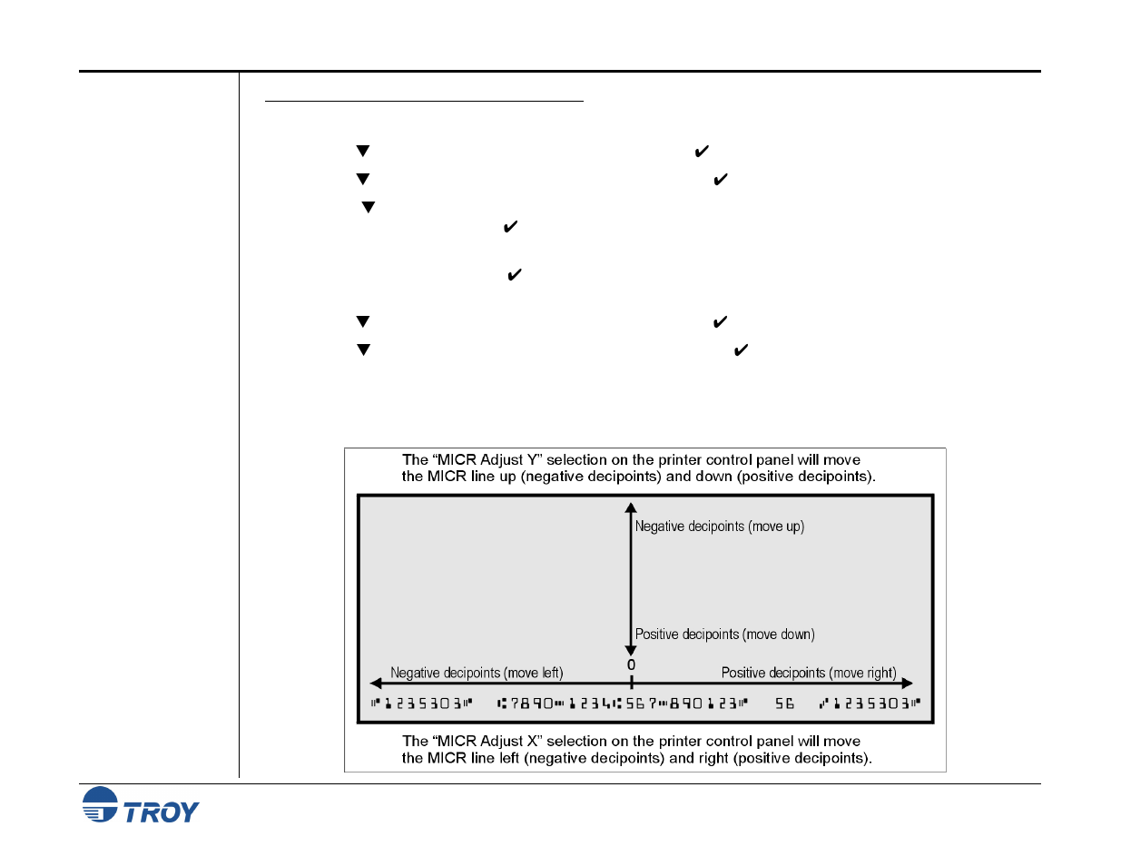 TROY Group MICR_IRD 4300 Security Printing Solutions User’s Guide User Manual | Page 118 / 164