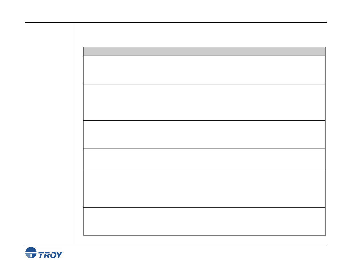 Planning worksheet | TROY Group MICR_IRD 4300 Security Printing Solutions User’s Guide User Manual | Page 43 / 164