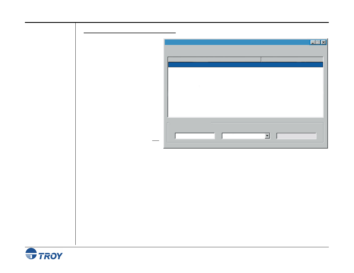 Basic printer utility operations | TROY Group MICR_IRD 4300 Security Printing Solutions User’s Guide User Manual | Page 48 / 164