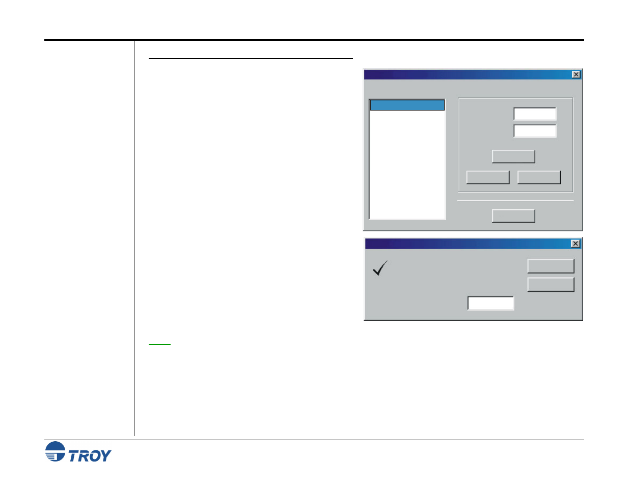 TROY Group MICR_IRD 4300 Security Printing Solutions User’s Guide User Manual | Page 51 / 164