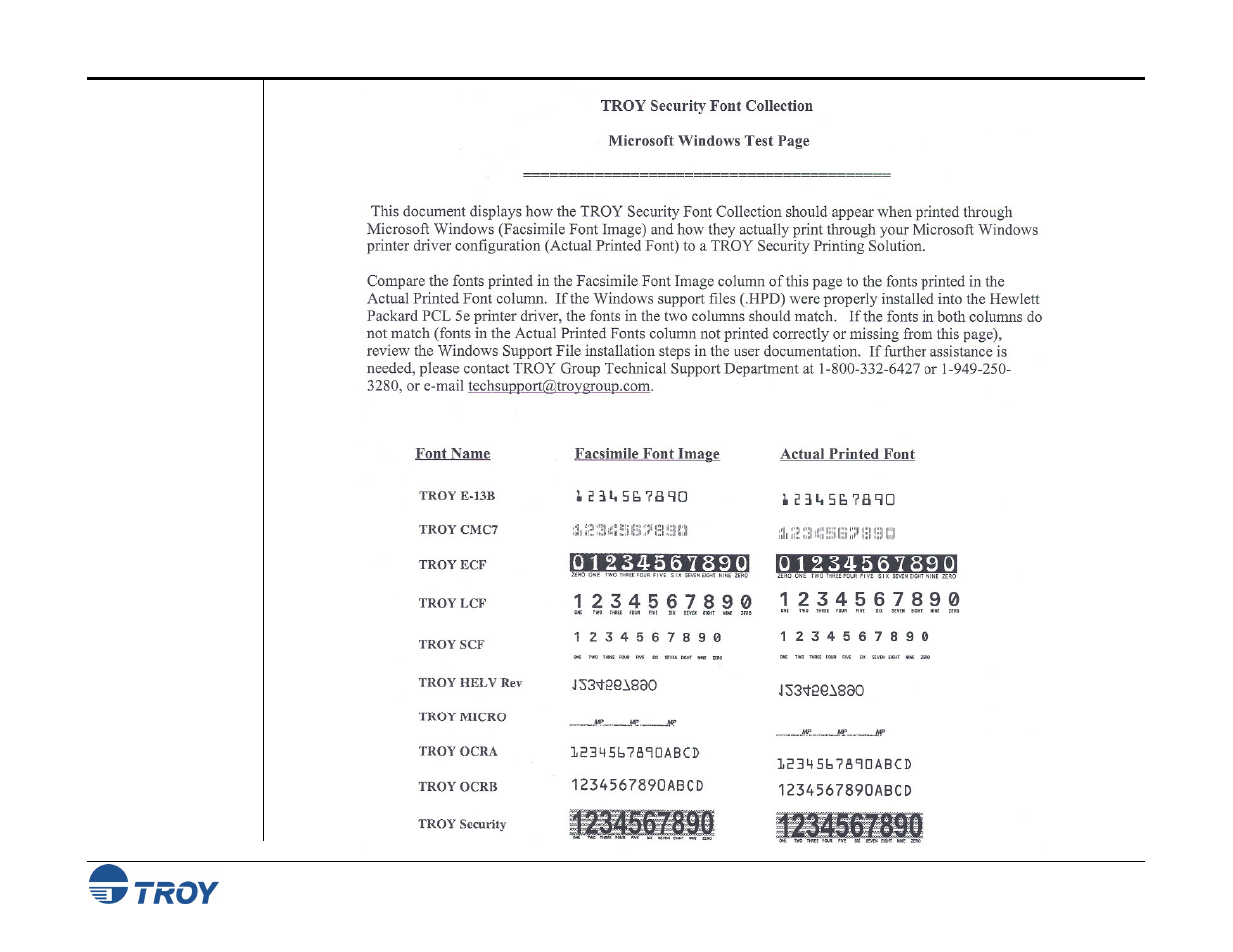TROY Group MICR_IRD 4300 Security Printing Solutions User’s Guide User Manual | Page 80 / 164