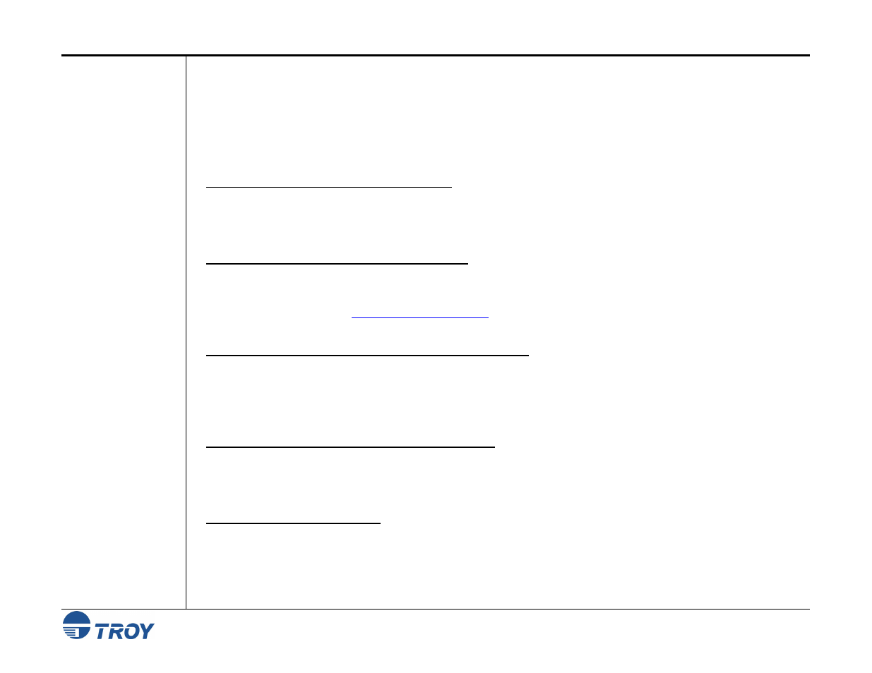 Obtaining technical assistance | TROY Group MICR_IRD 4300 Security Printing Solutions User’s Guide User Manual | Page 86 / 164
